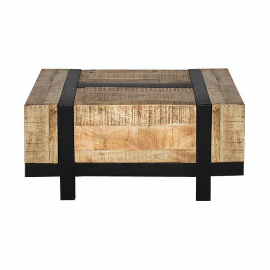 The Horsemanship Center Coffee Table With Storage | Mango Wood