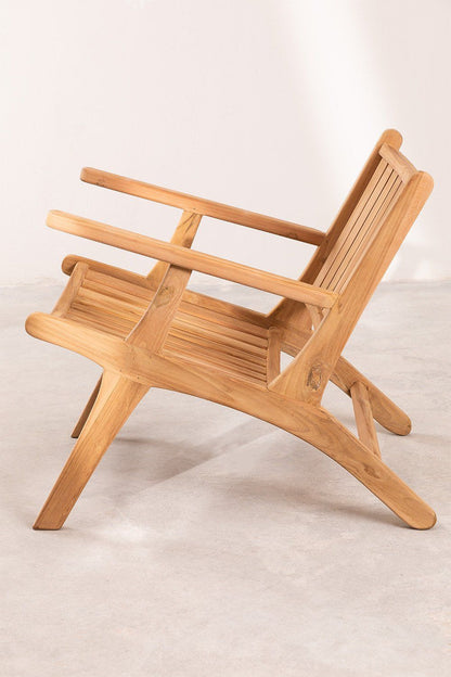 The Elysian Outdoor Chair | Premium Acacia Wood