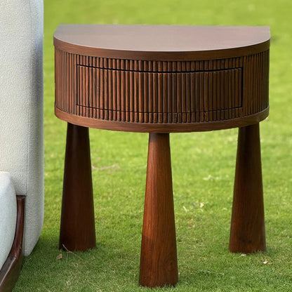 Hearth Bed Side Table Nightstand | Teak Wook