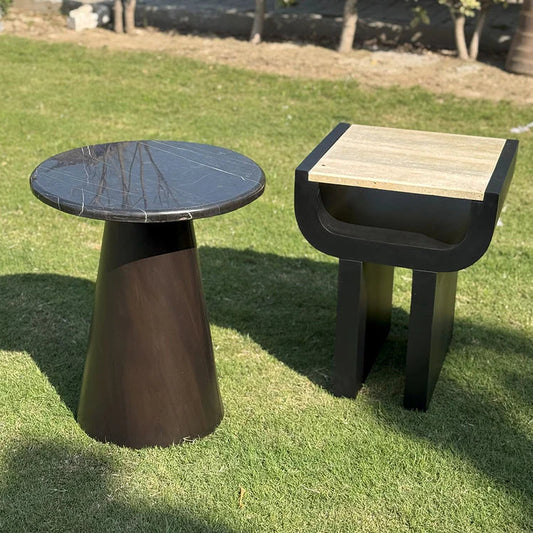 Rubi Side & End Table | Marble Top