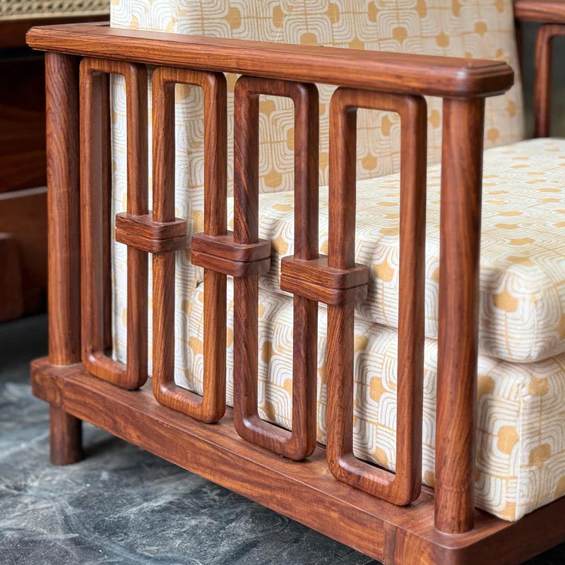 Manjush Arm Chair | Premium Sheesham Wood