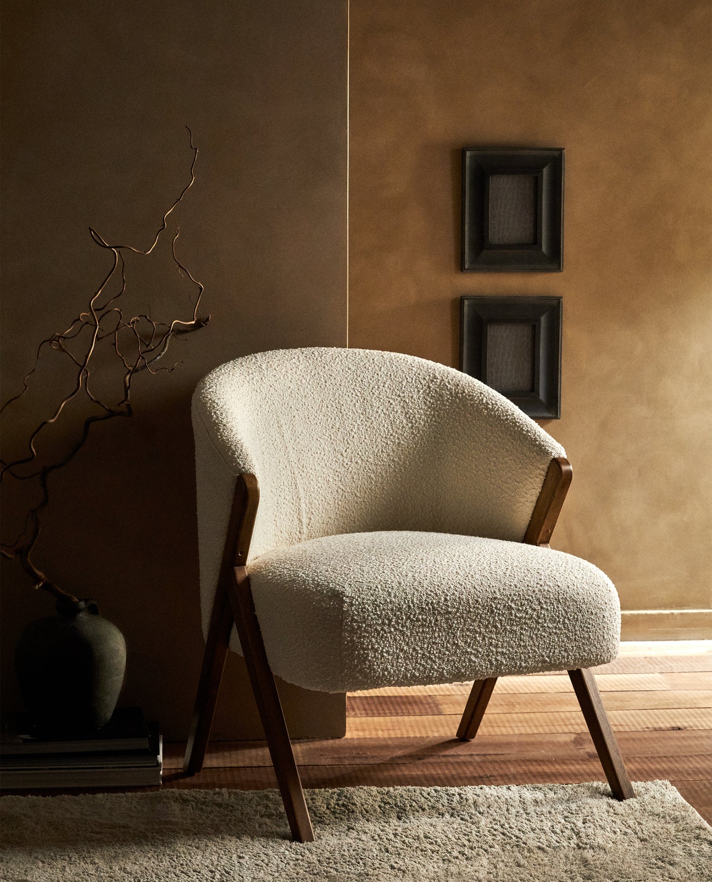Vishakha Accent Chair | Premium Teak Wood