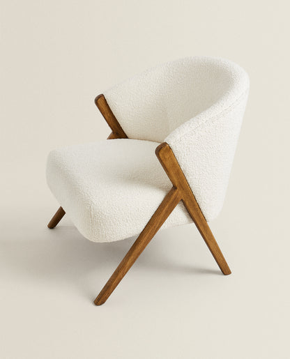 Vishakha Accent Chair | Premium Teak Wood