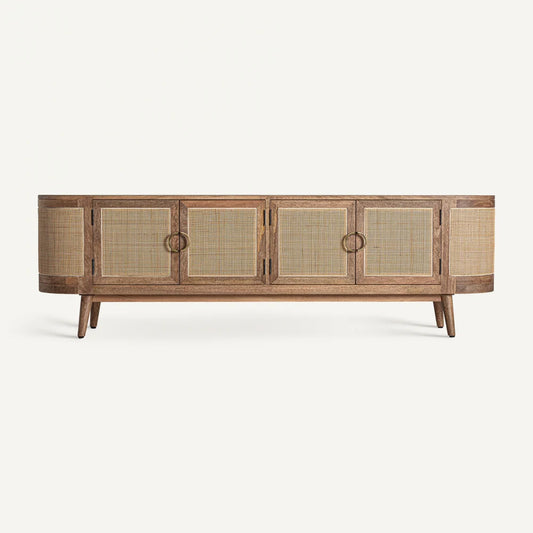 The Carvesta Tv Unit Cabinet  | Mango Wood