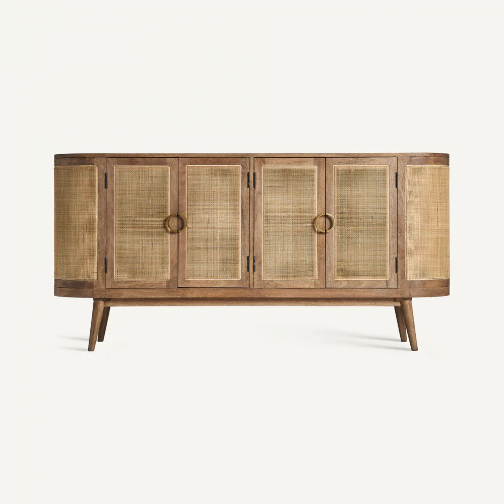 The Carvesta Wide Sideboard  | Mango Wood