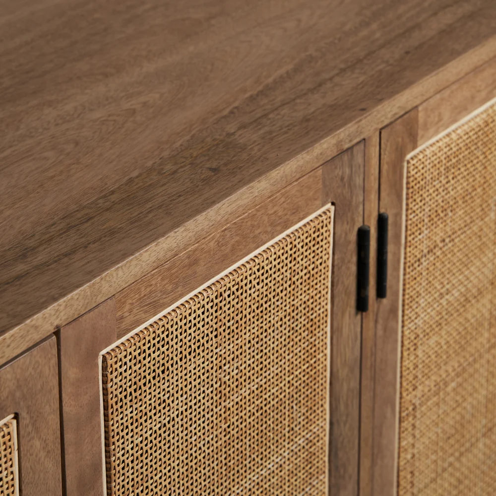 The Carvesta Wide Sideboard  | Mango Wood