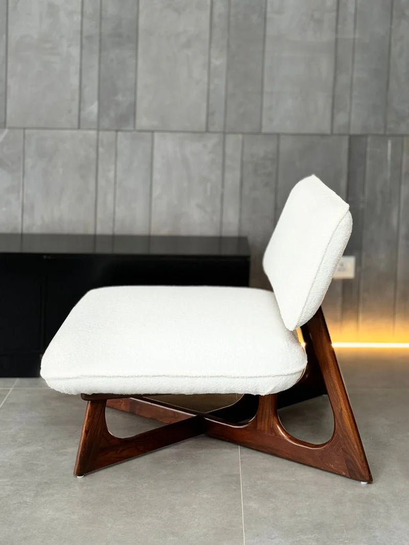 Soothe Accent Chair | Teak Wood