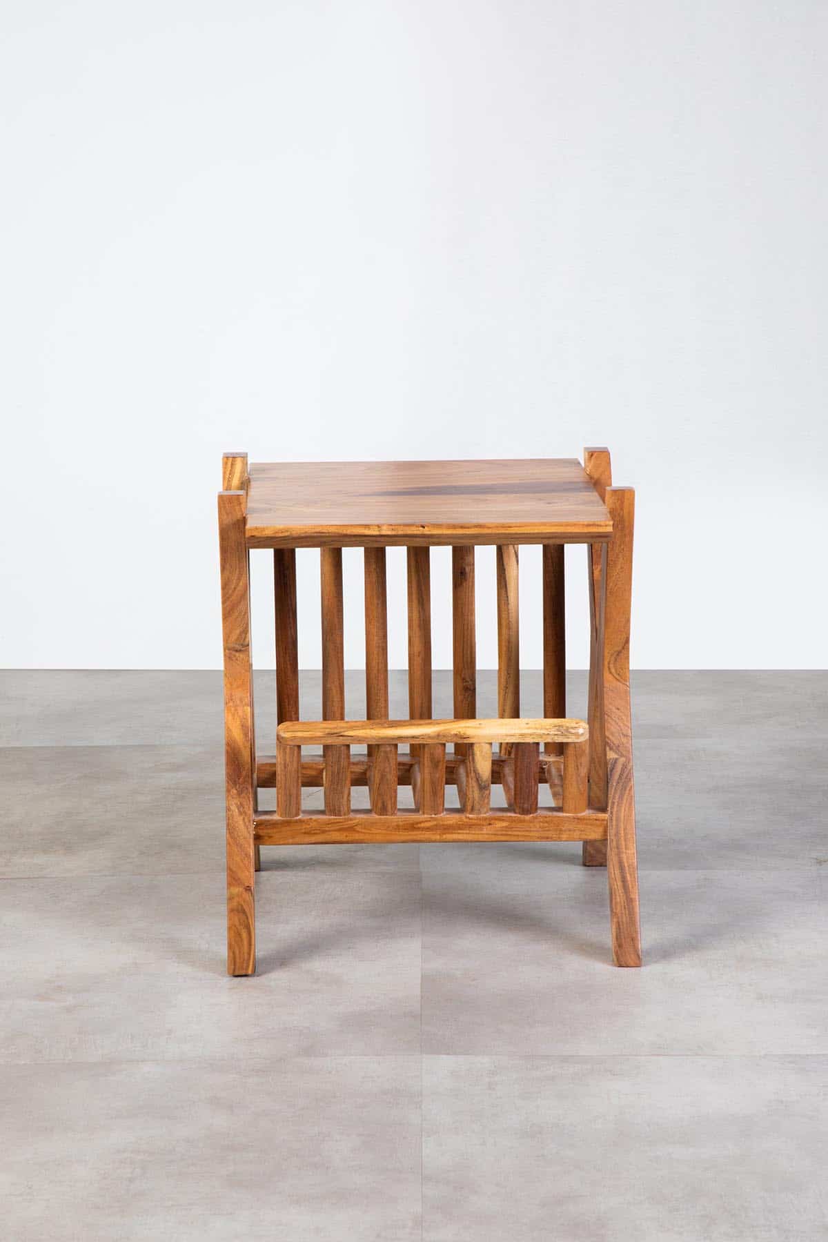 The Dune Ripple side Table | Acacia Wood