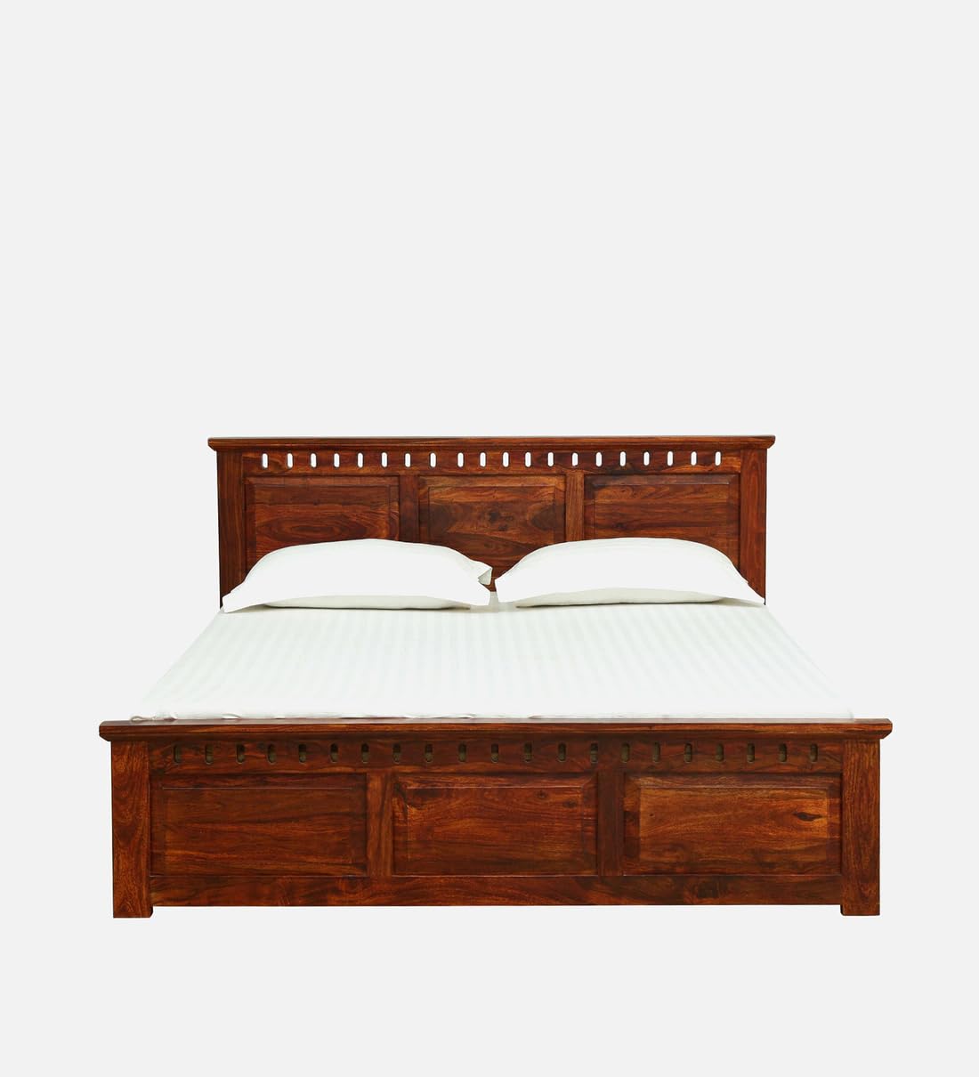 The Bastion Platform Bed | Sheesham Wood