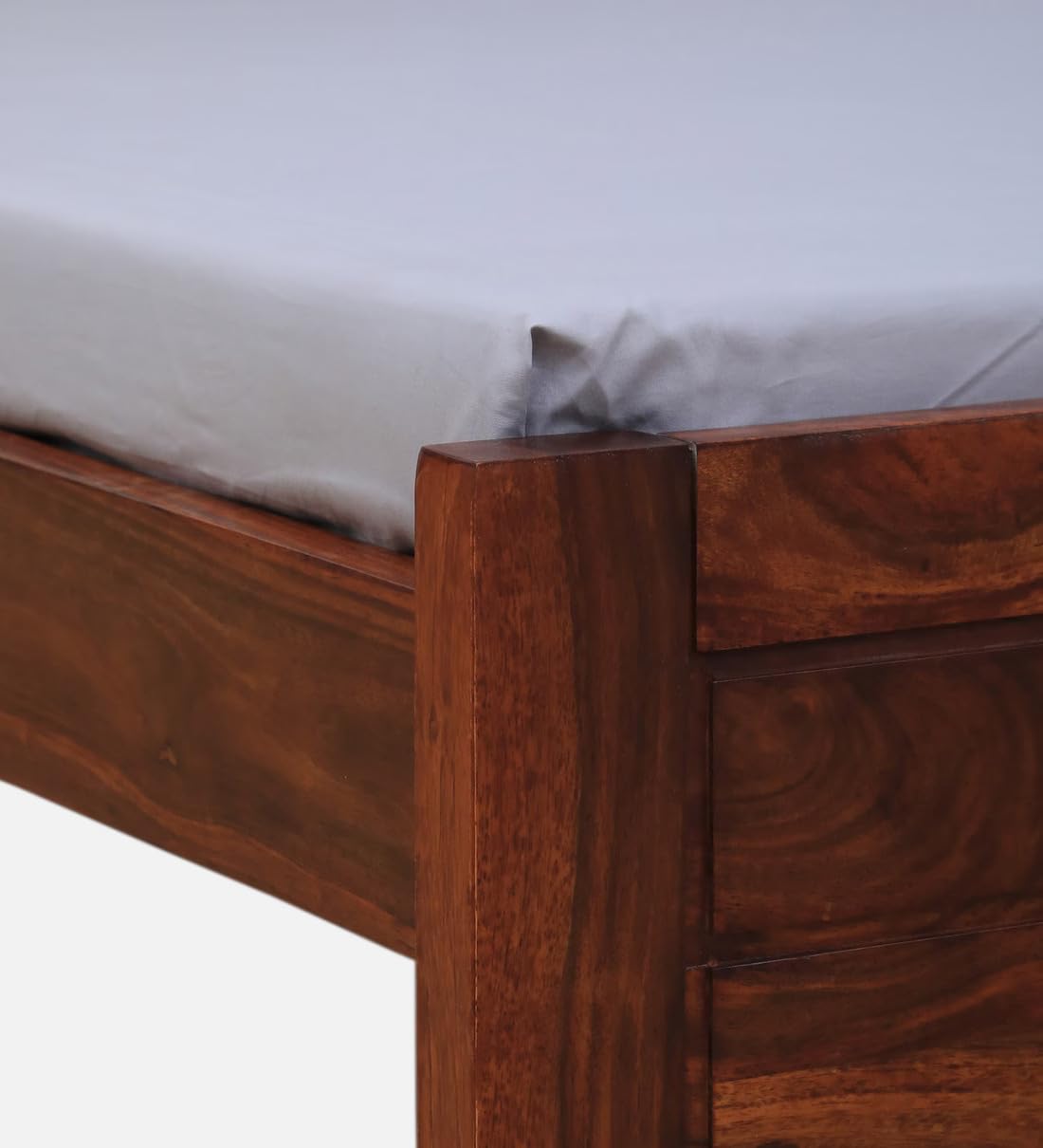 The Bastion Platform Bed | Sheesham Wood