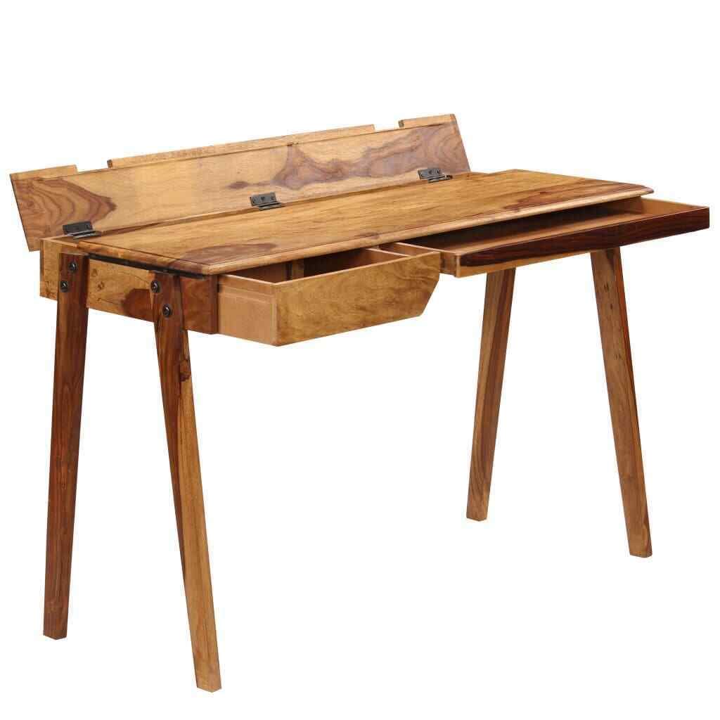 The Mesa Study Table Desk | Sheesham Wood