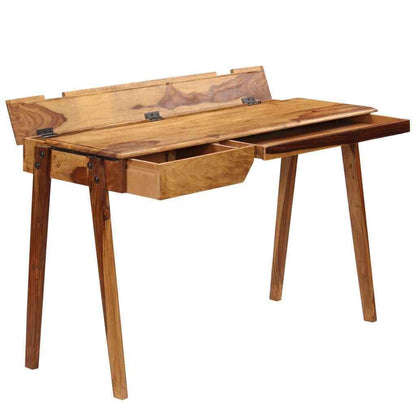 The Mesa Study Table Desk | Sheesham Wood