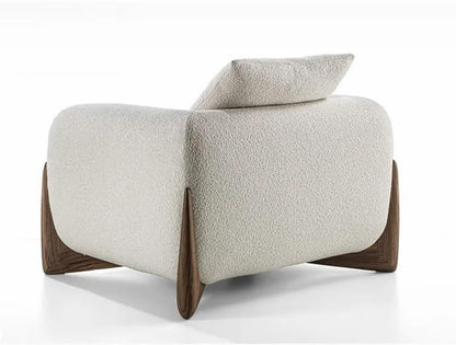 Meridian Single Seater Sofa | Premium Teak Wood