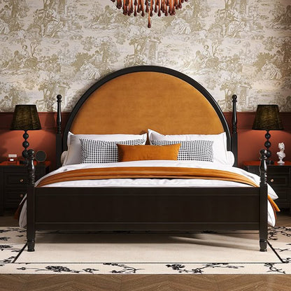 The Atom Platform Bed | Sheesham Wood