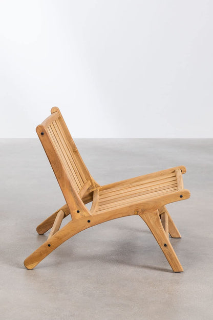 The Whisper Outdoor Chair | Premium Acacia Wood