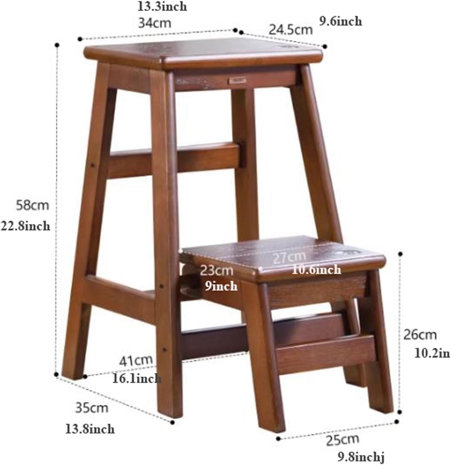 Antilia Multipurpose Stool | Sheesham Wood