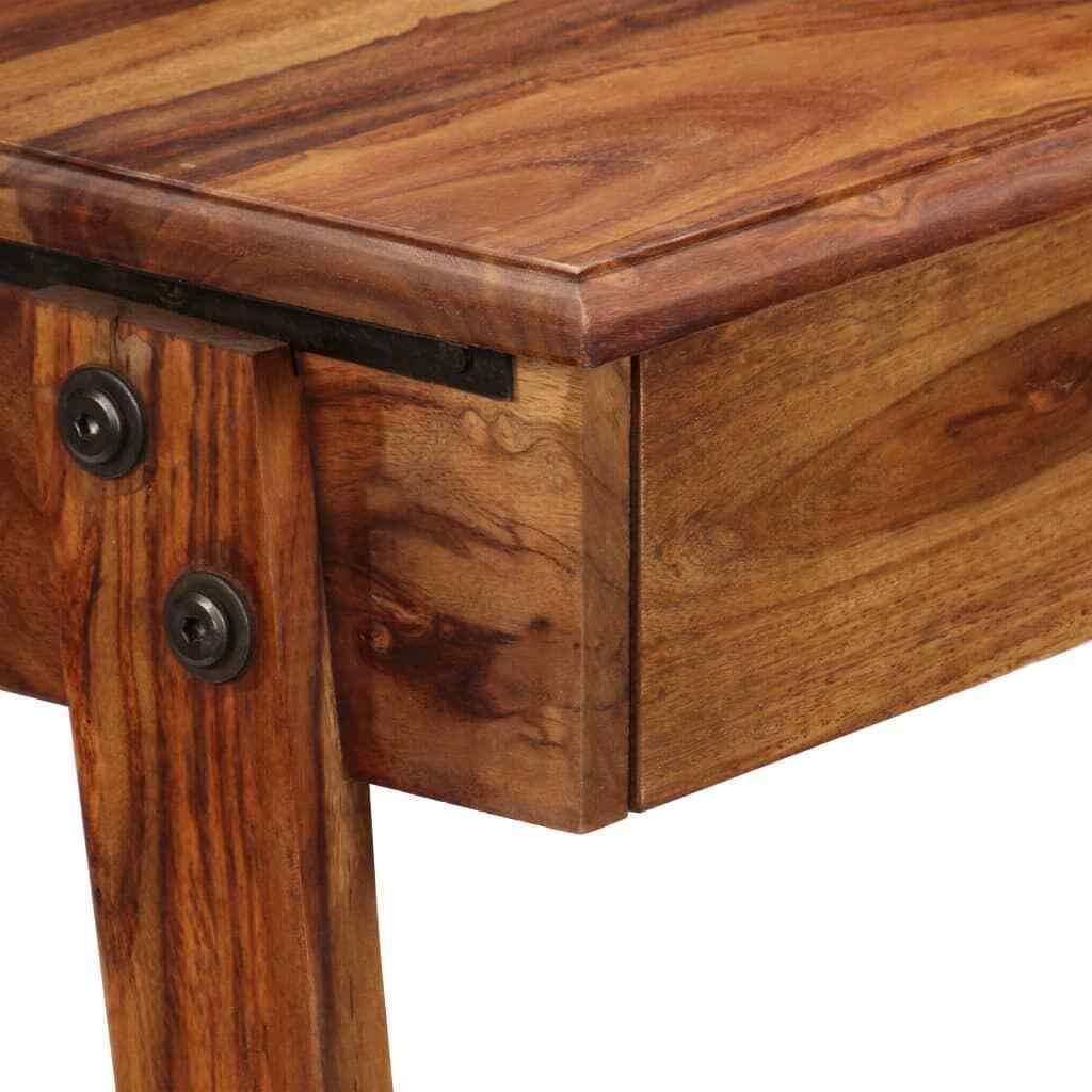 The Mesa Study Table Desk | Sheesham Wood