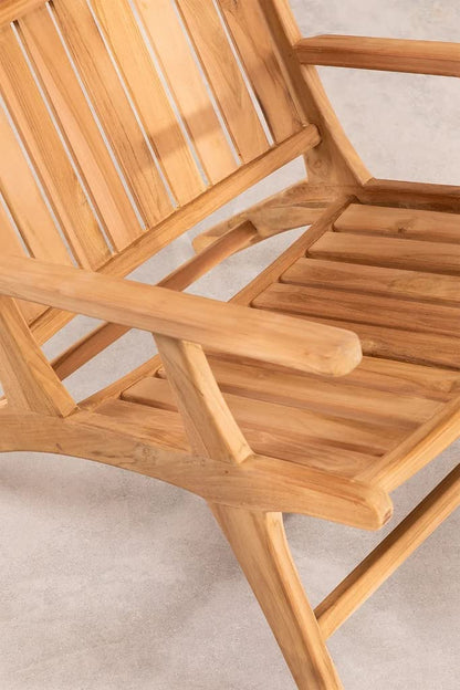 The Elysian Outdoor Chair | Premium Acacia Wood