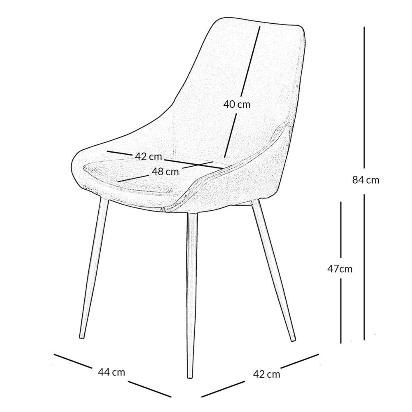 Noble Dining Chair | Oak Wood