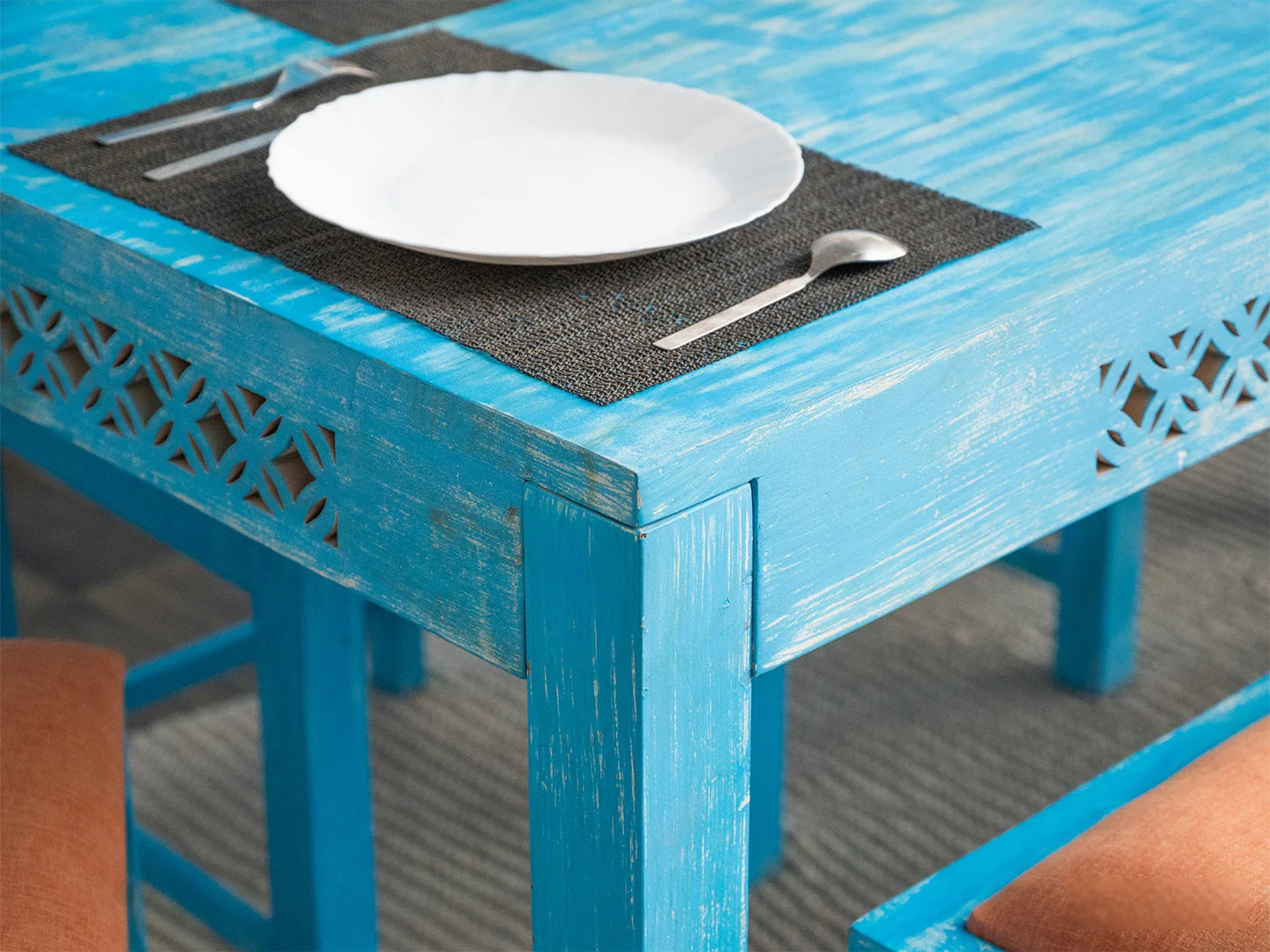 Fulwari Dining Set | 6 Seater | Mango Wood