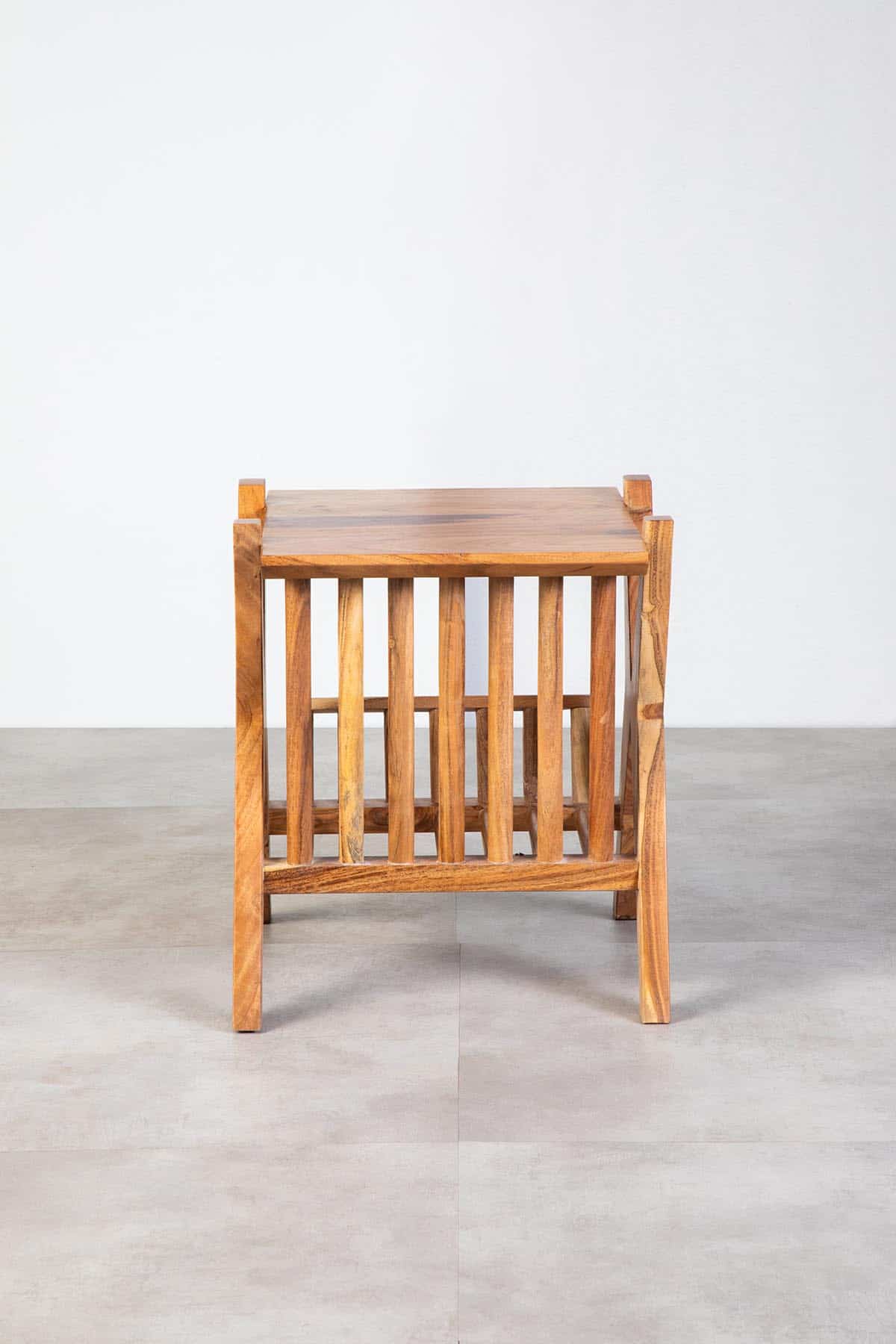 The Dune Ripple side Table | Acacia Wood