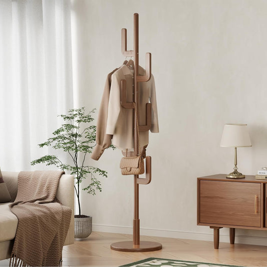 Cactus Coat Rack Stand | Pure Solid Wood