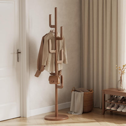 Cactus Coat Rack Stand | Pure Solid Wood