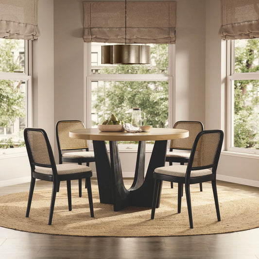 The Trevane Dining Chair | Mango & Oak Wood