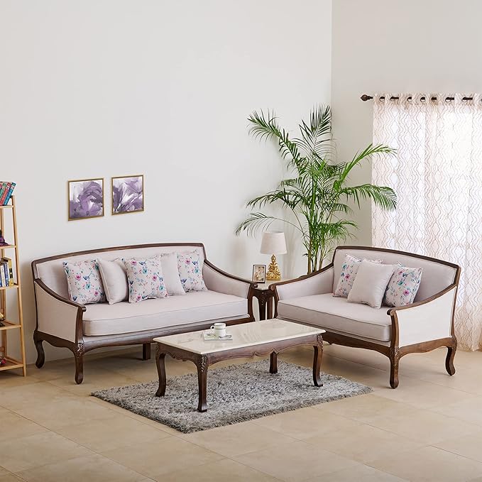 The Oxford Loire 3 Seater Sofa | Teak Wood
