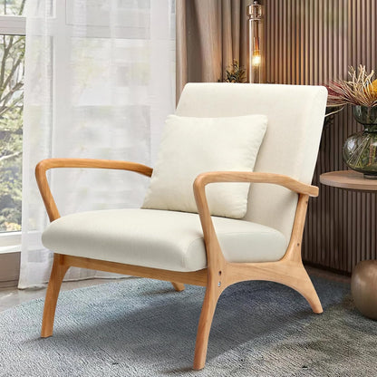 Vishakha Accent Chair | Ash Wood
