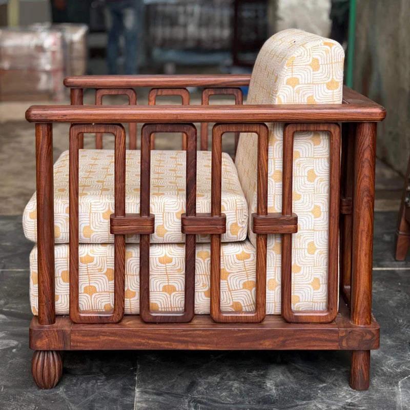 Manjush Arm Chair | Premium Sheesham Wood