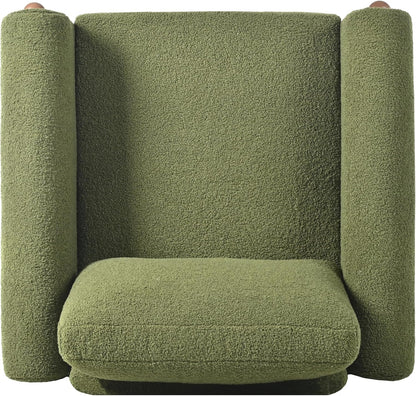 Dasha Accent Chair | Green Boucle