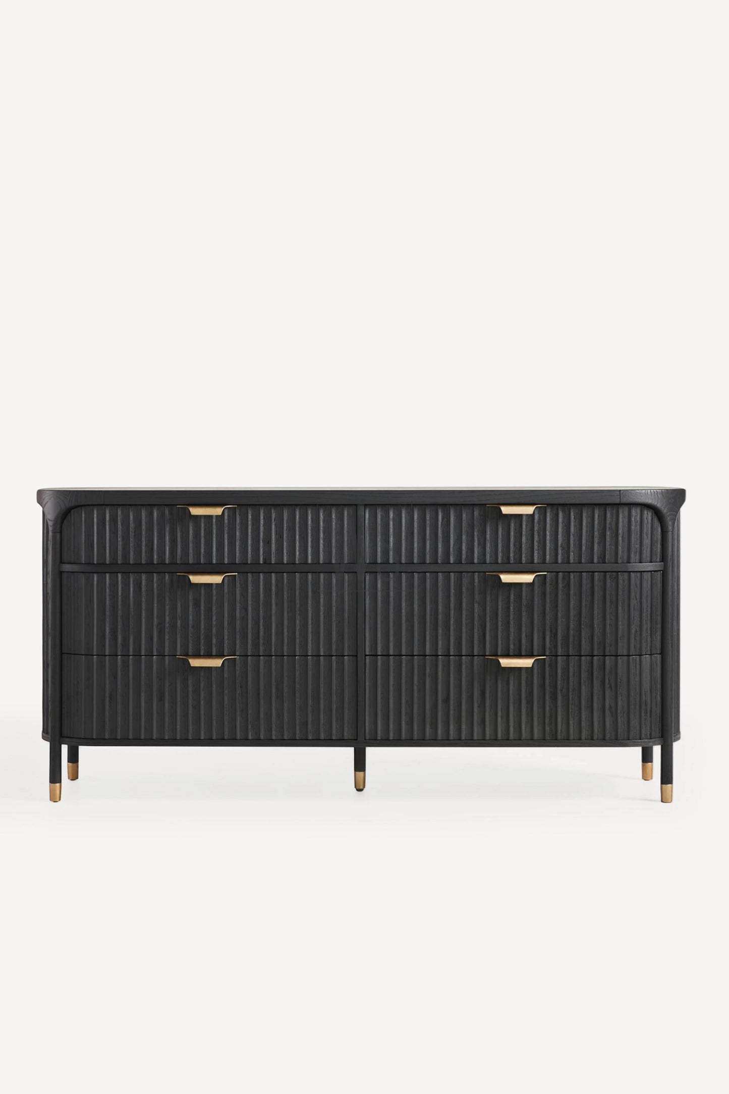 Nectar Sideboard Cabinet 6 Drawer | Oak Wood