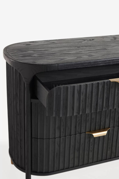 Nectar Sideboard Cabinet 6 Drawer | Oak Wood