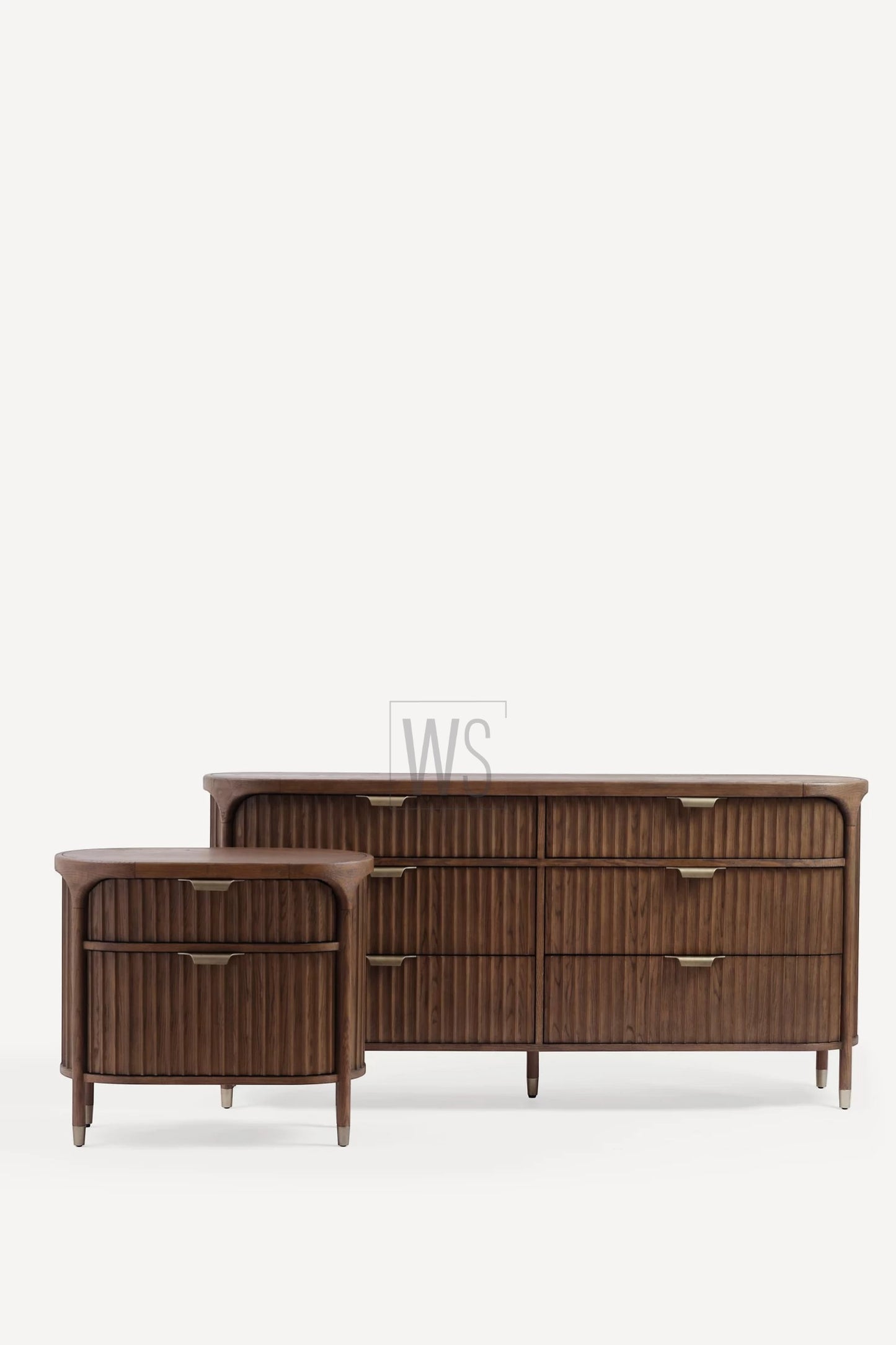 Nectar Sideboard Cabinet 6 Drawer | Oak Wood