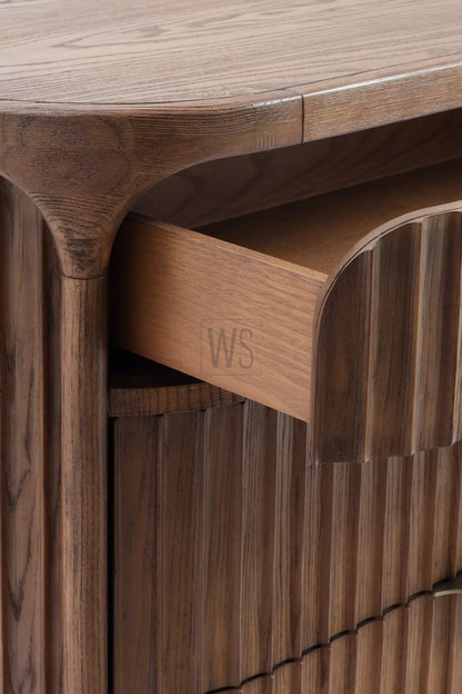 Nectar Sideboard Cabinet 6 Drawer | Oak Wood