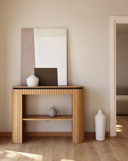 Mist Console Table  | Solid Wood