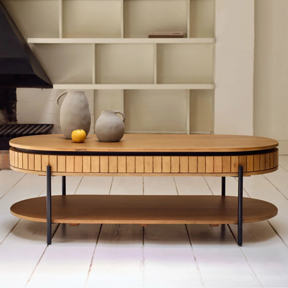 Mist Center Coffee Table | Solid Wood