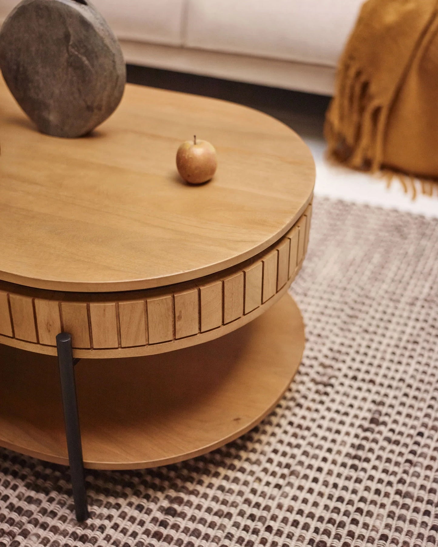 Mist Center Coffee Table | Solid Wood