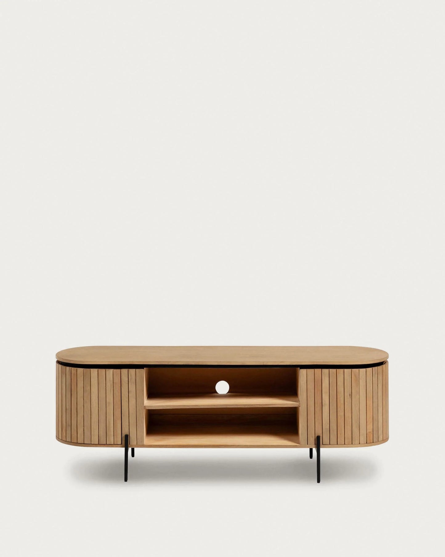 Mist TV Console Unit Small | Solid Wood