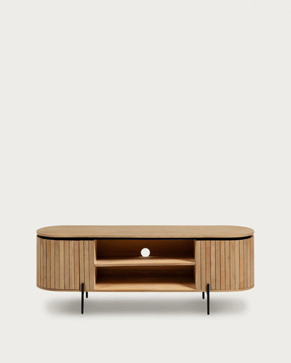 Mist TV Console Unit Small | Solid Wood
