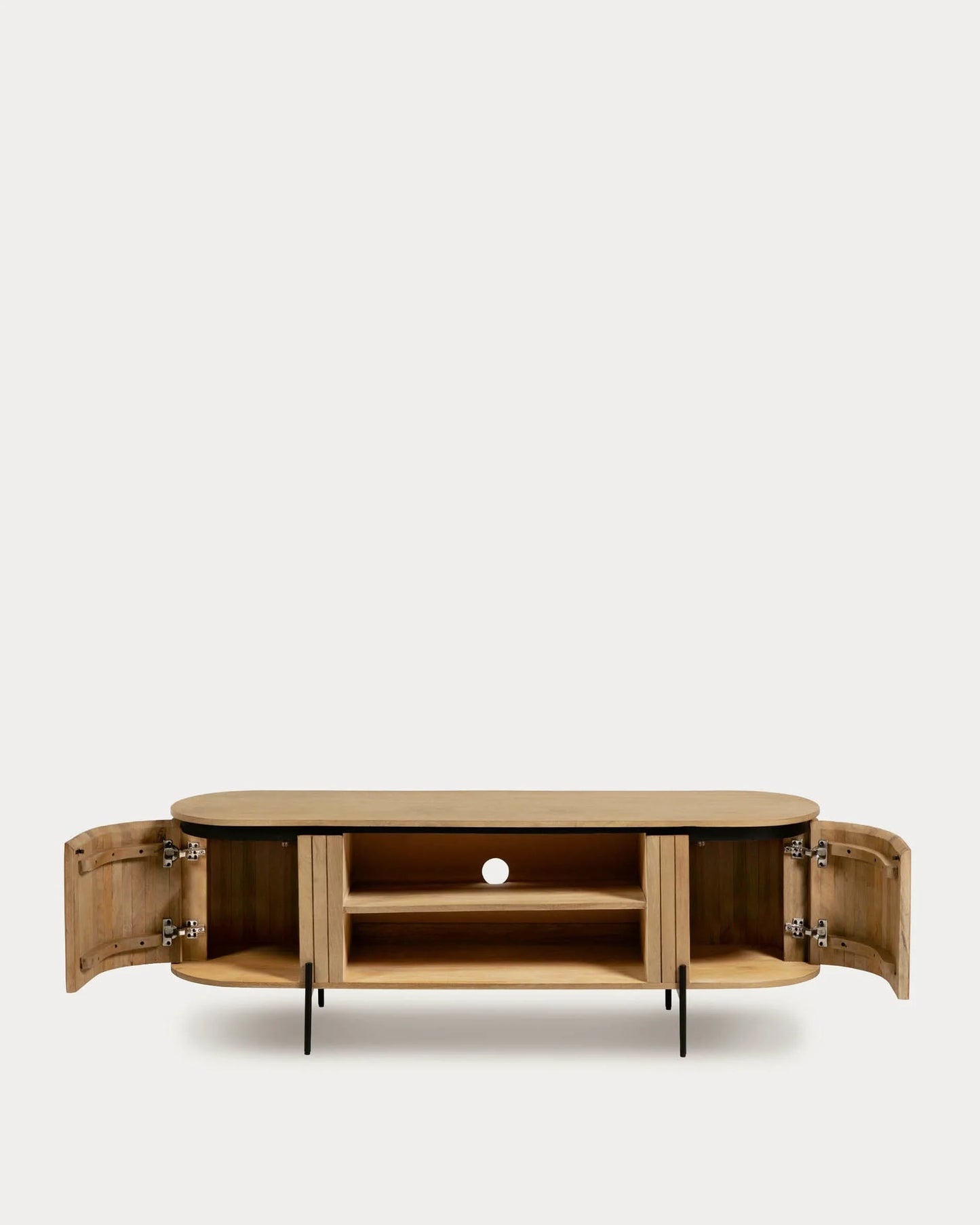 Mist TV Console Unit Small | Solid Wood