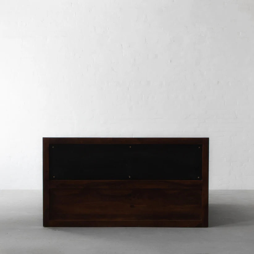 The Cartwright Platform Bed With Storage | Sheesham Wood