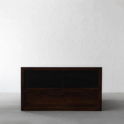 The Cartwright Platform Bed With Storage | Sheesham Wood