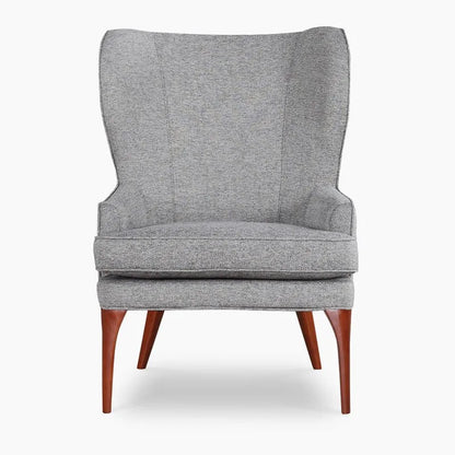 The Noble Gray Armchair | Premium Teak Wood