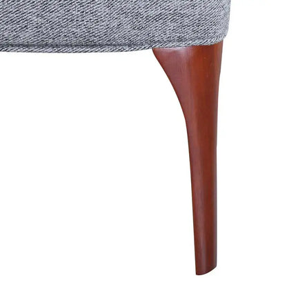 The Noble Gray Armchair | Premium Teak Wood