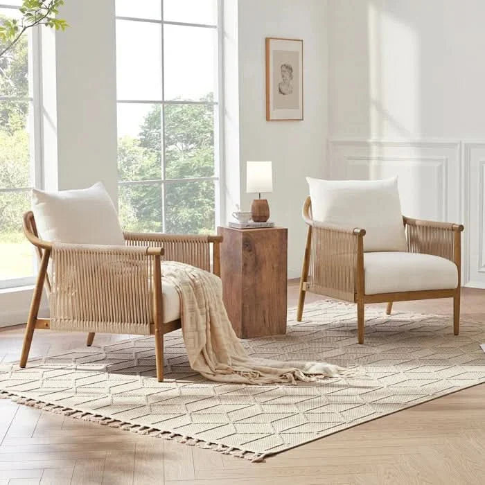 Emblem Arm Chair | Solid Wood