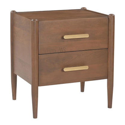 Brioak Nightstand Bed Side Table | Teak Wood