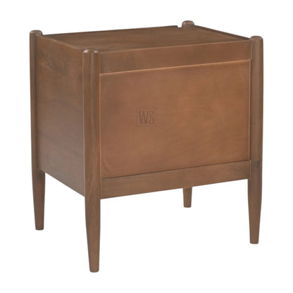 Brioak Nightstand Bed Side Table | Teak Wood