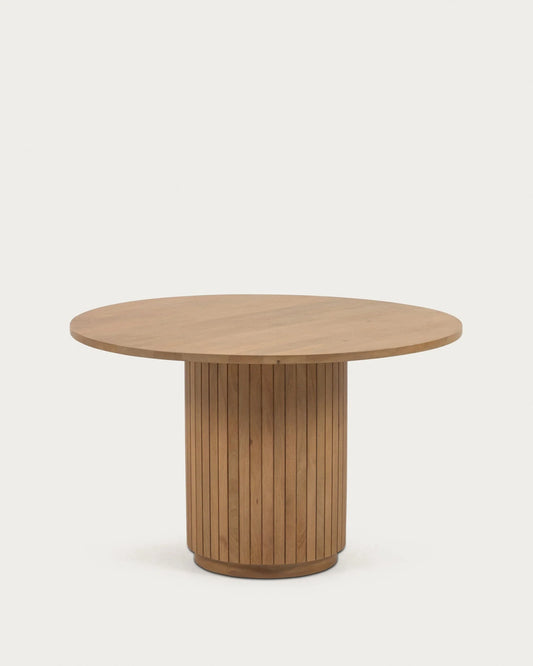 Mist Round 4 Seater Dining Table | Solid Wood